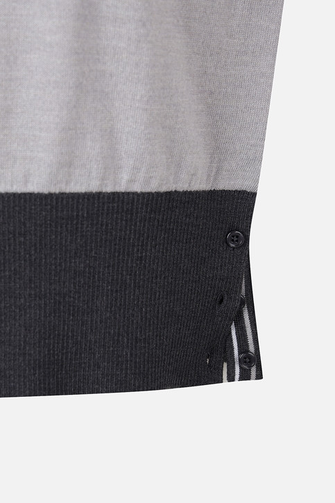 WOMEN TEXTURE MIX SWEATER