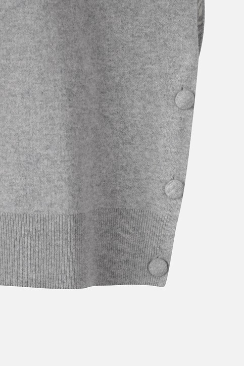 WOMEN HOODED KNIT VEST