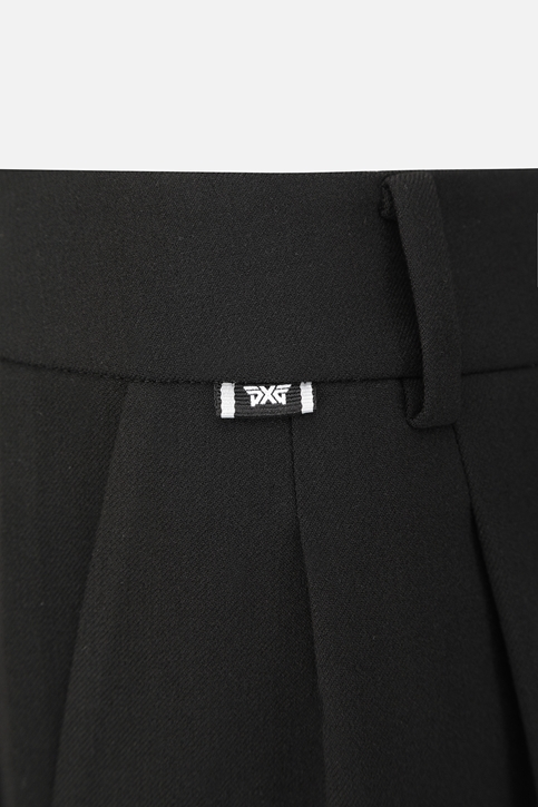 WOMEN SIDE PLEAT WIDE PANTS