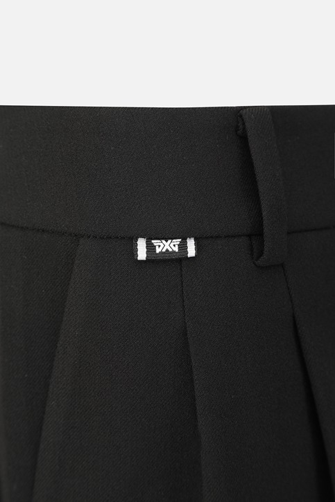 WOMEN SIDE PLEAT WIDE PANTS