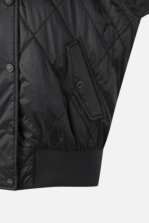 WOMEN 2 IN 1 RE-WOOL PADDED JACKET PKFPW630721 BLACK 상품 이미지 5