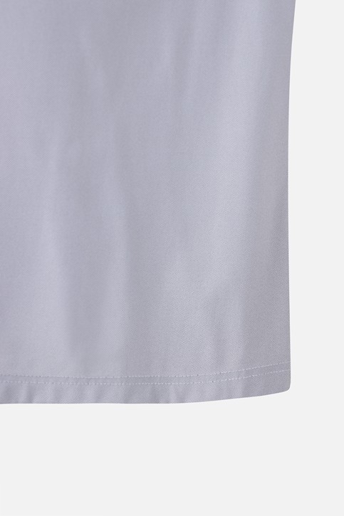 MEN LETTERING LOGO POINT COLLAR SHORT SLEEVE