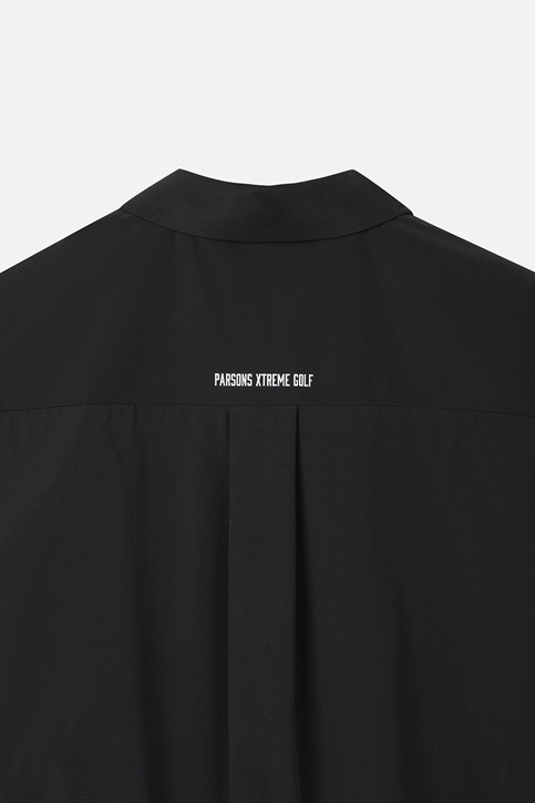 WOMEN COOL WOVEN MIX COLLARED SHORT SLEEVE