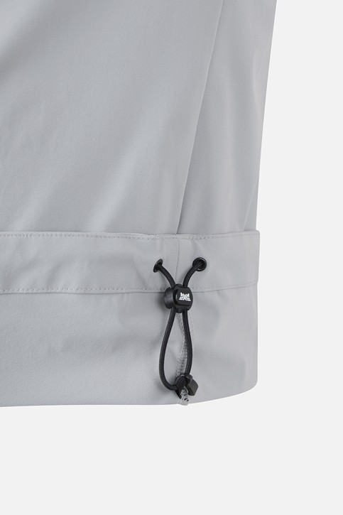 MEN WOVEN LOOSE FIT COLLAR LONG SLEEVE