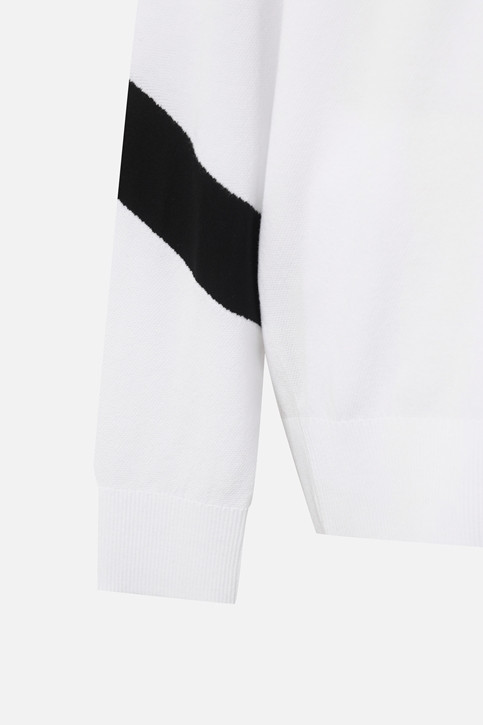 MEN HALF ZIP-UP SWEATER