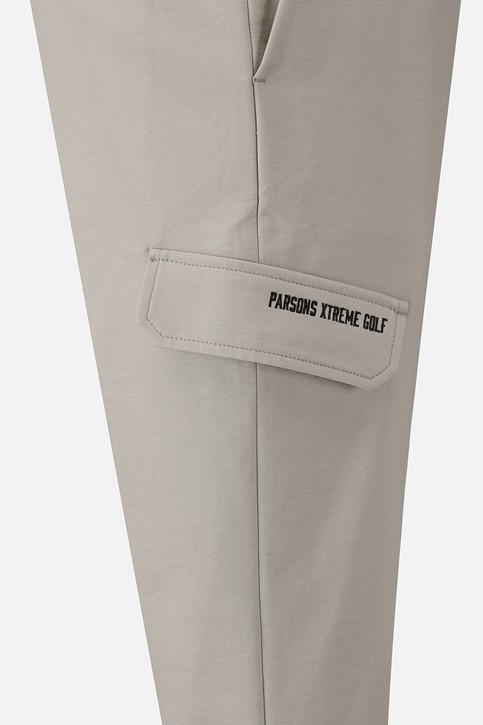 MEN SEMI-TAPERED FIT PANTS