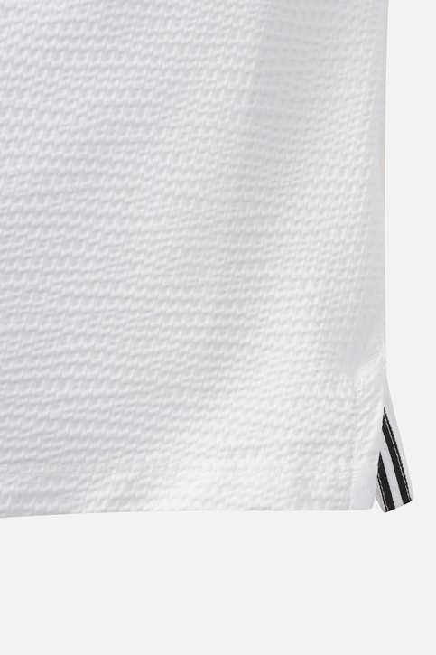 WOMEN NEW TEXTURED COLLAR SHORT SLEEVE