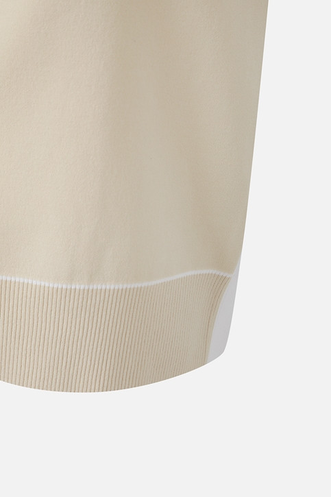 WOMEN SHORT SLEEVE ROUND NECK SWEATER