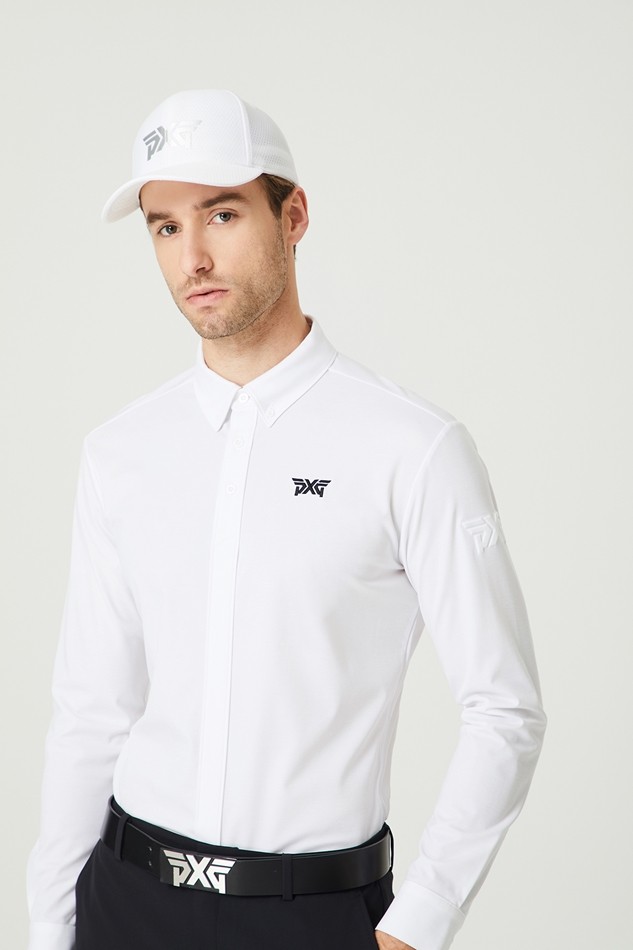 FITTED METAL LOGO MESH CAP