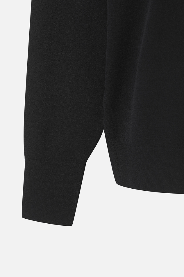 BASIC R-NECK SWEATER
