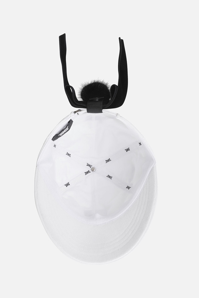 WOMENS WINTER PADDED RIBBON CAP