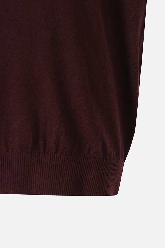 HALF ZIP-UP SWEATER