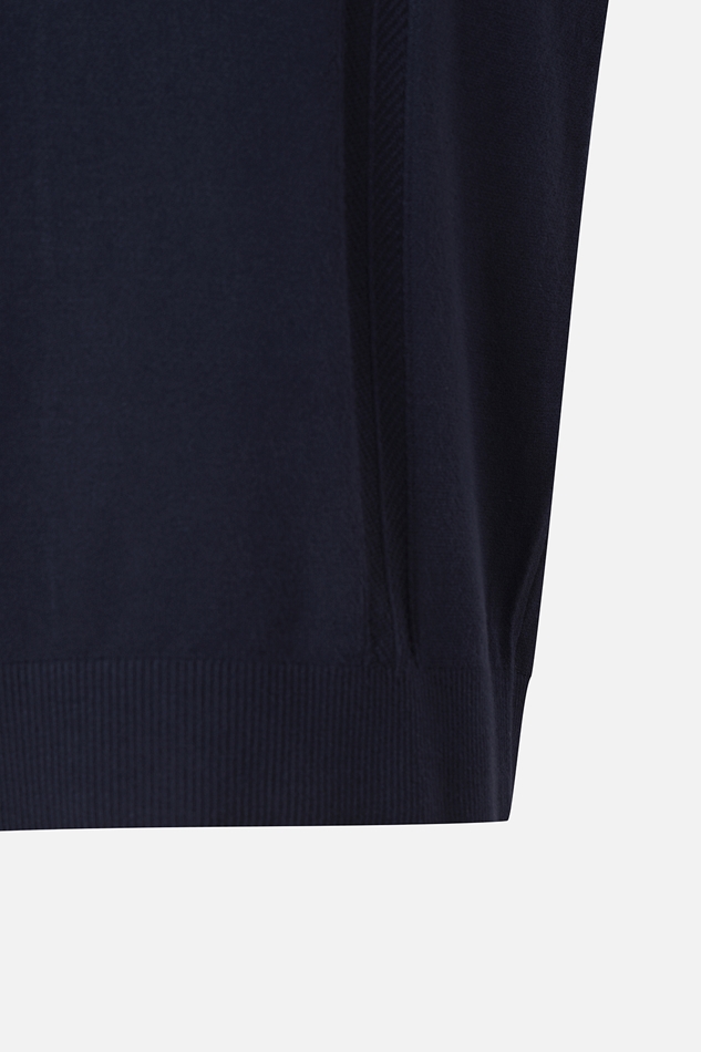 ROUND NECK SWEATER VEST