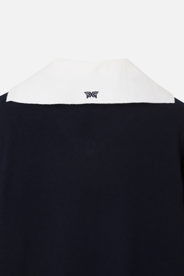 WOMEN COLOR POINT SWEATER