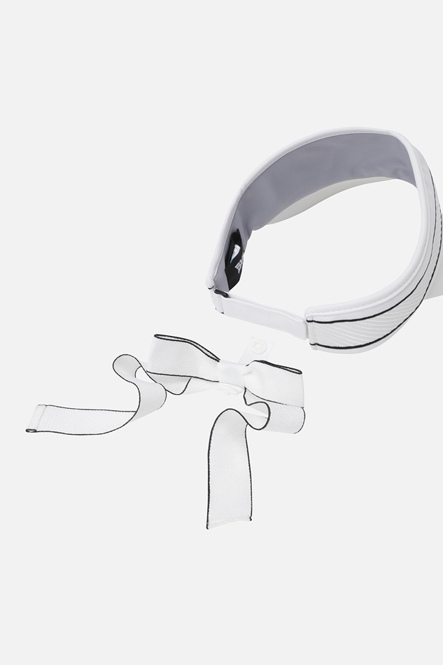 WOMENS WIDE RIBBON VISOR