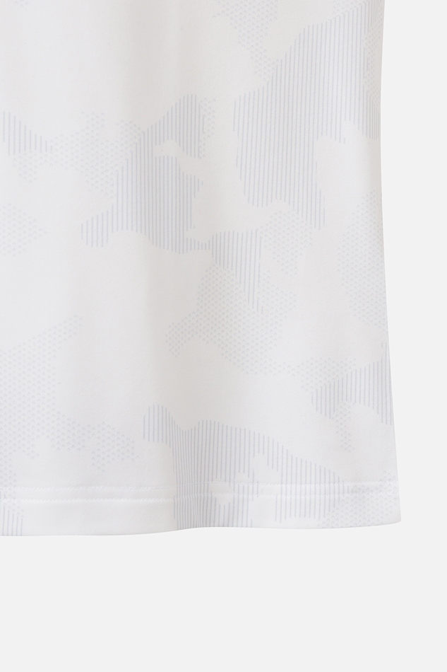 PATTERN COLLAR LONG-SLEEVE