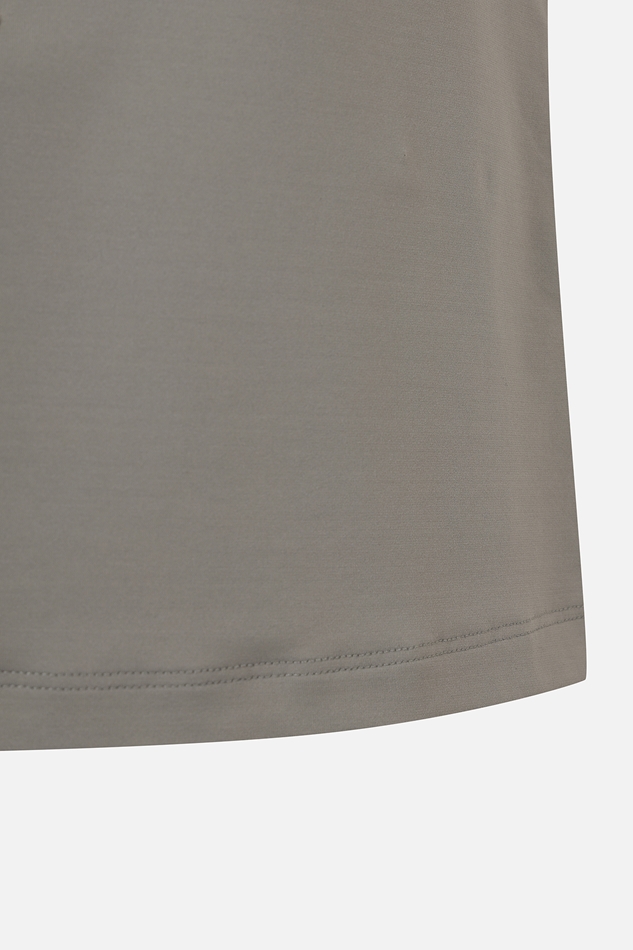 WOMEN ESSENTIAL COLLAR LONG-SLEEVE