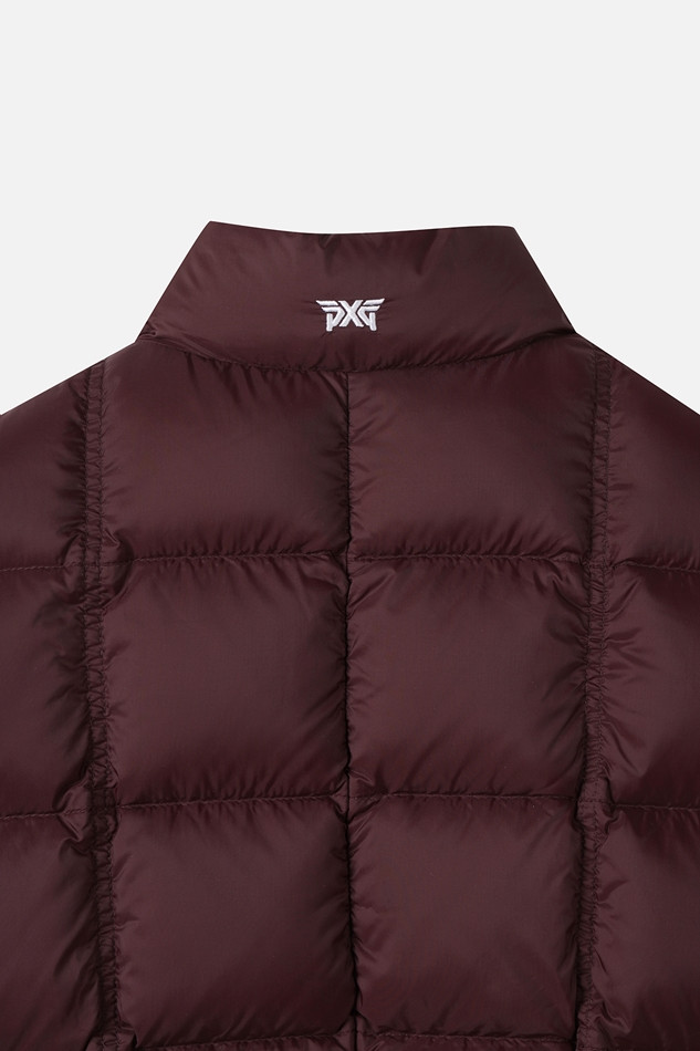 WOMEN WINTER CROPPED DOWN VEST