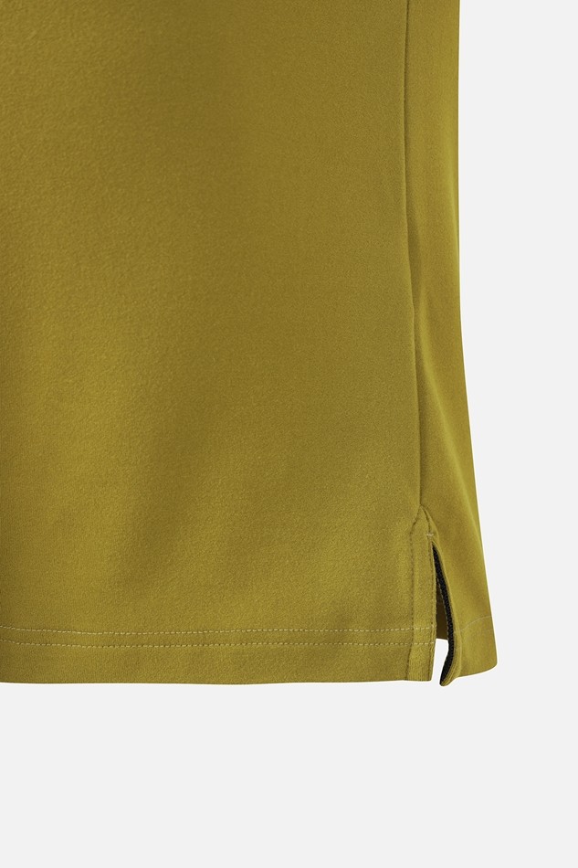 MEN ESHORT SLEEVEENTITAL BRUSHED COLLAR LONG SLEEVE