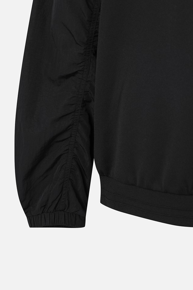 MEN GENO WOVEN HYBRID ROUND LONG SLEEVE