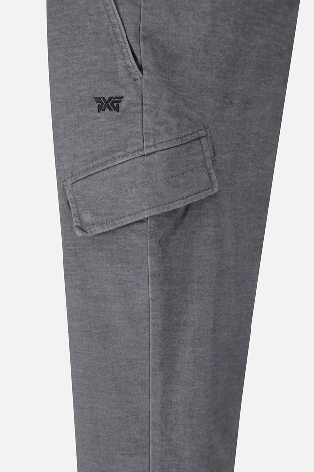 MEN DYEING SEMI-TAPERED FIT PANTS PKFPM510711 L/GREY 상품 이미지 5