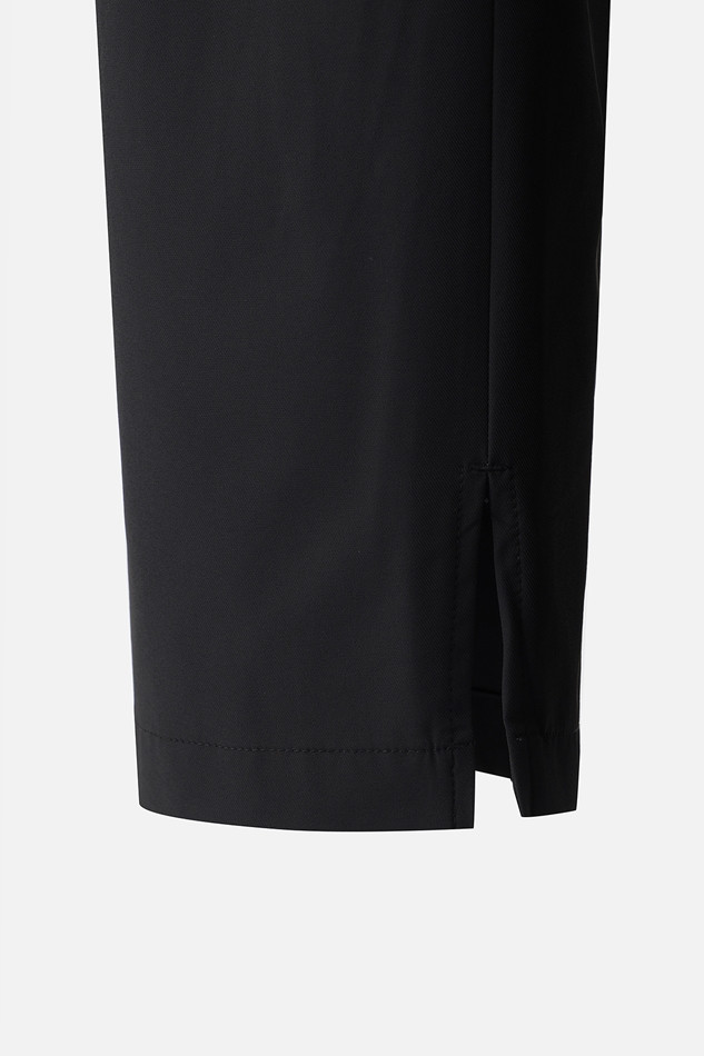MEN WIDE FIT PANTS PKFPM511821 BLACK 상품 이미지 5
