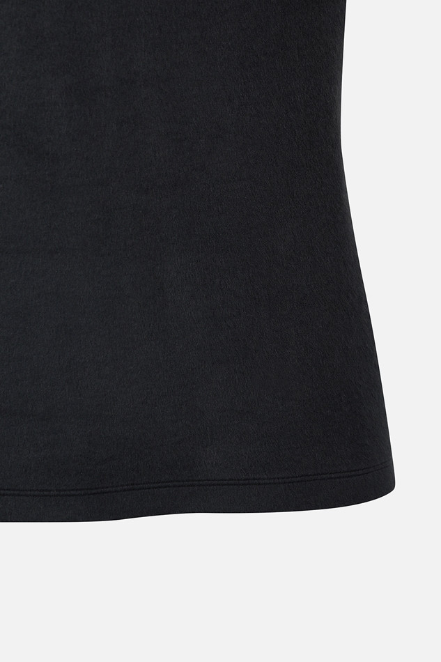 WOMEN SLEEVE DETAIL LONG SLEEVE PKFPW211021 BLACK 상품 이미지 5
