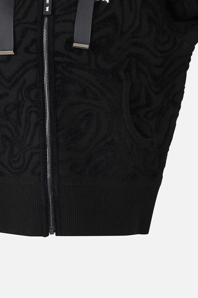 WOMEN DAMASCUS ZIP-UP CARDIGAN