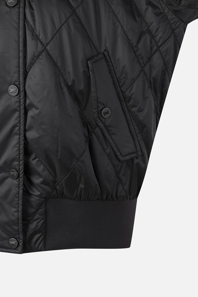 WOMEN 2 IN 1 RE-WOOL PADDED JACKET PKFPW630721 BLACK 상품 이미지 5