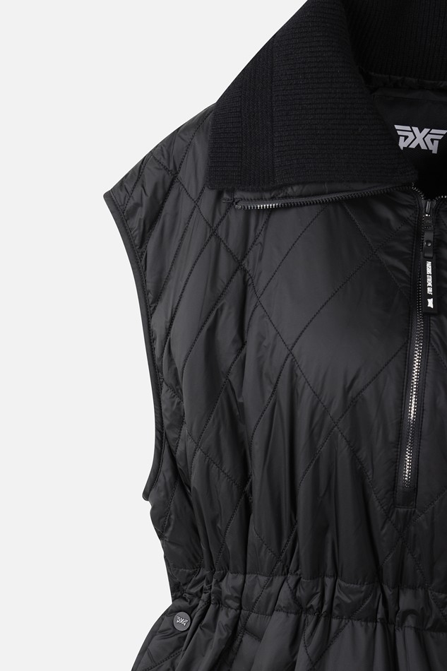 WOMEN RE-WOOL PADDED CAPE PKFPW630921 BLACK 상품 이미지 5