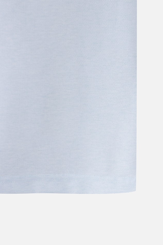 MEN TWO-TONE PRINT COLLAR SHORT SLEEVE