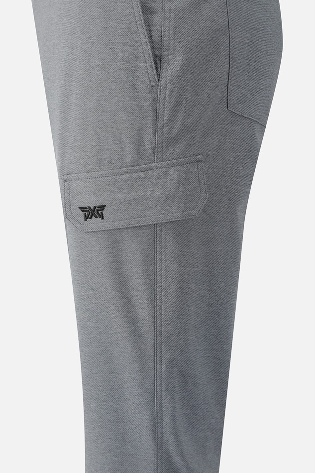 MEN POCKET POINT SEMI-TAPERED FIT PANTS