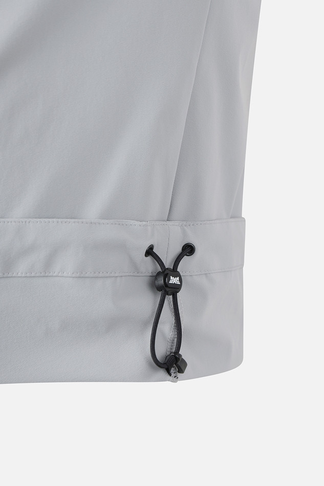 MEN WOVEN LOOSE FIT COLLAR LONG SLEEVE