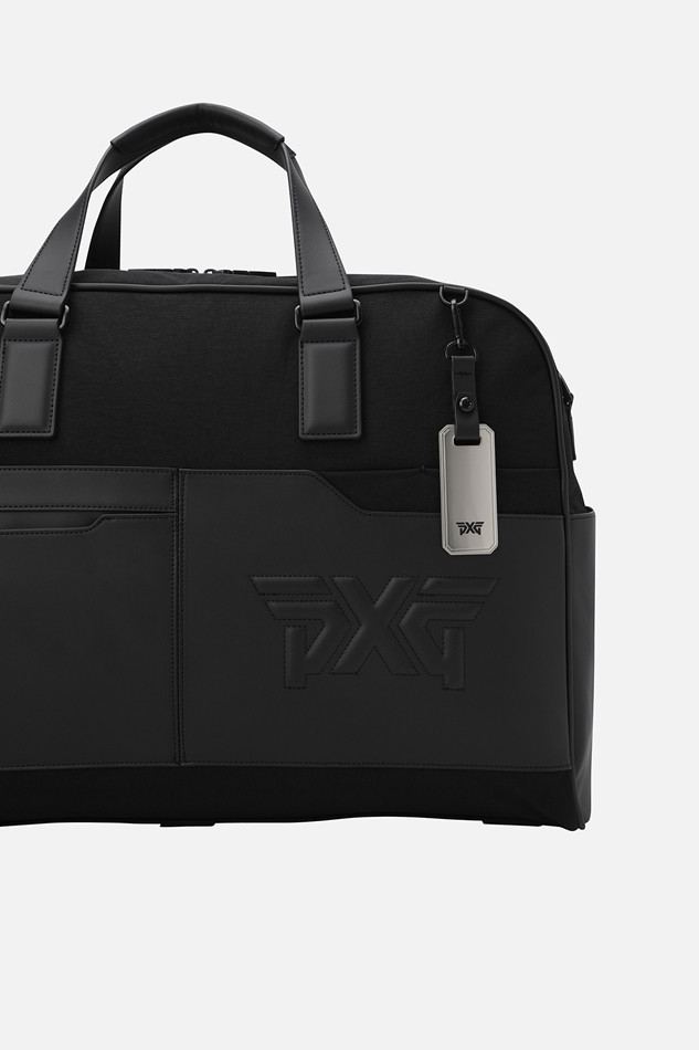 PERFORATED HYBRID BOSTON BAG