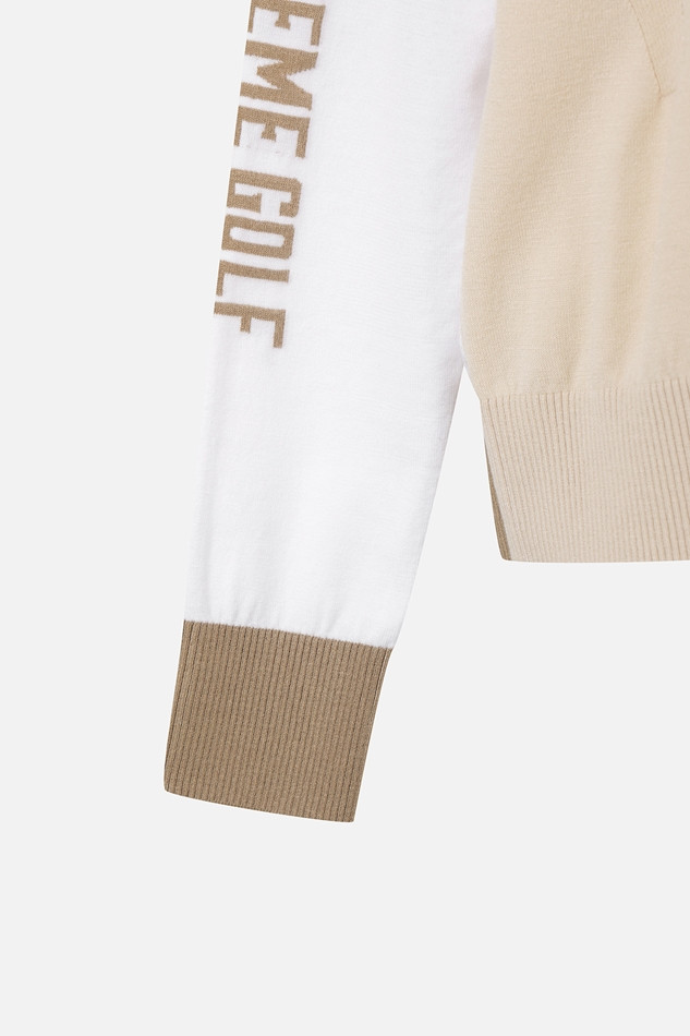 WOMEN V-NECK KNIT CARDIGAN