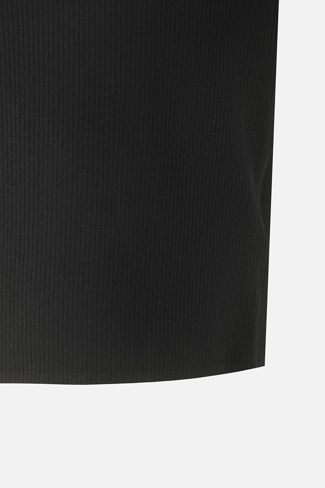 WOMEN SHORT SLEEVE MOCK NECK SWEATER