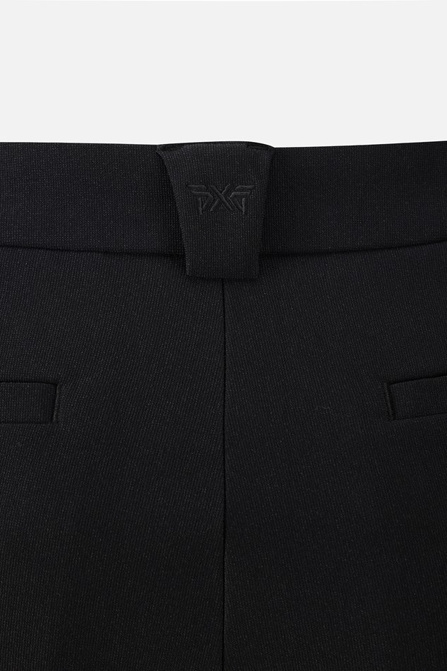 MEN BRUSHED TWO-TONE STANDARD FIT PANTS PKWPM511421 BLACK 상품 이미지 5