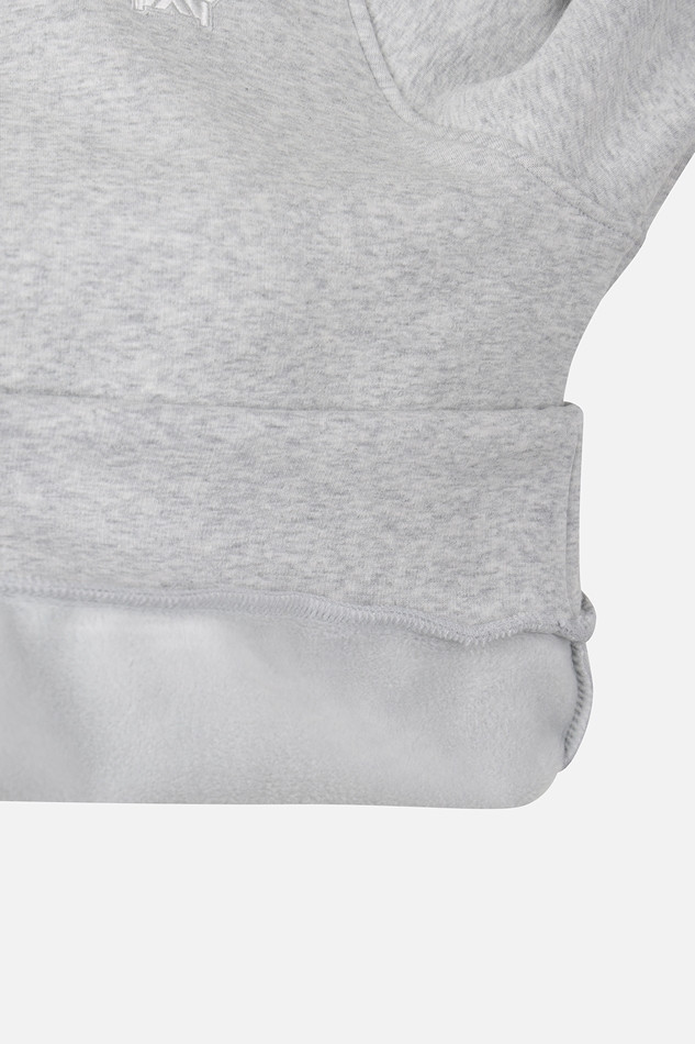 WOMEN KNIT MIX HIGH NECK LONG SLEEVE PKWPW111212 M/GREY 상품 이미지 5