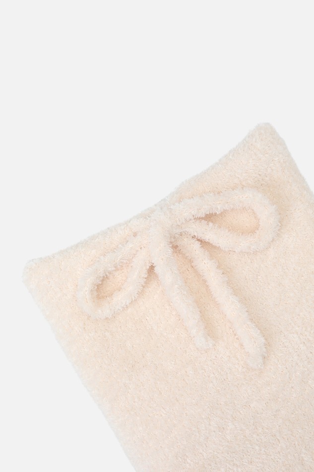 WOMEN BEANIE WARMER PKWPW891802 IVORY 상품 이미지 5