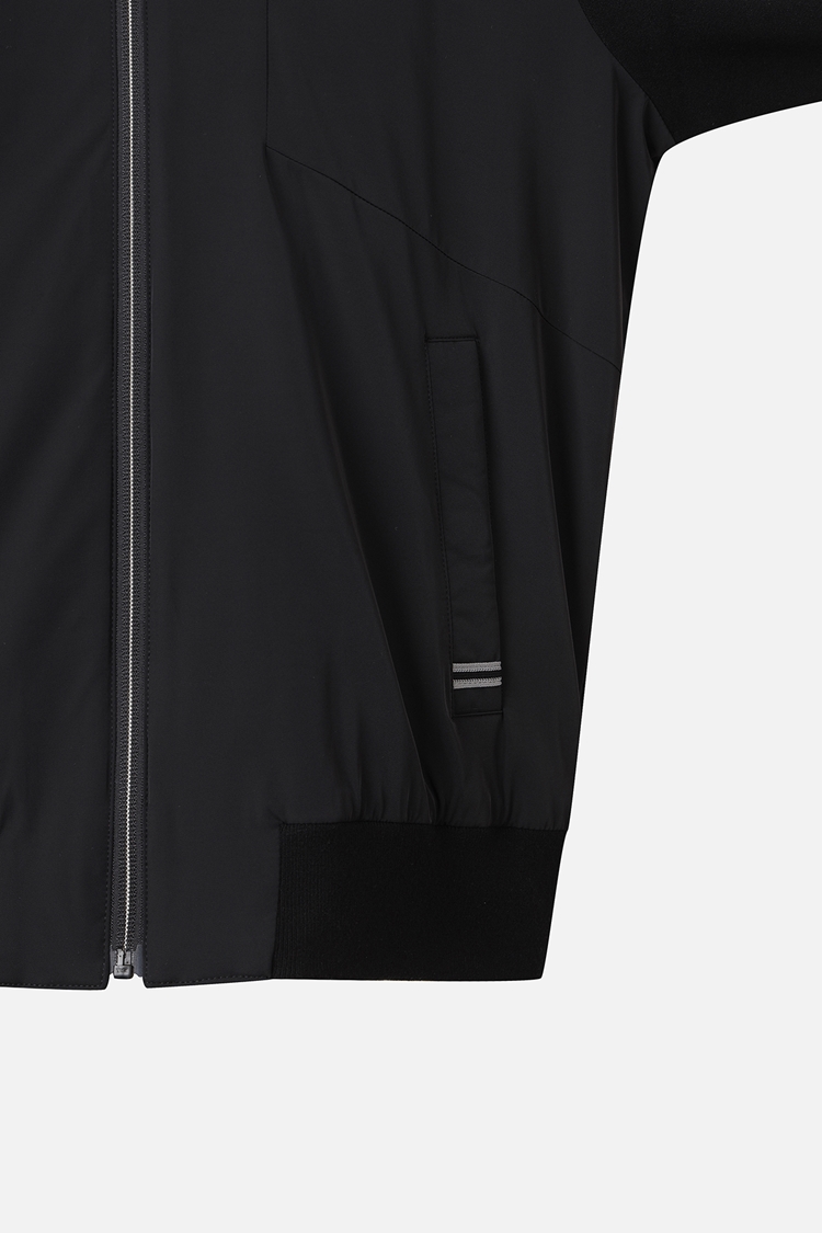 HYBRID FULL ZIP-UP SWEATER