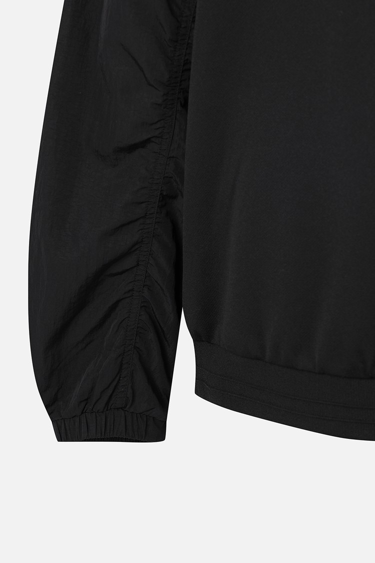 MEN GENO WOVEN HYBRID ROUND LONG SLEEVE