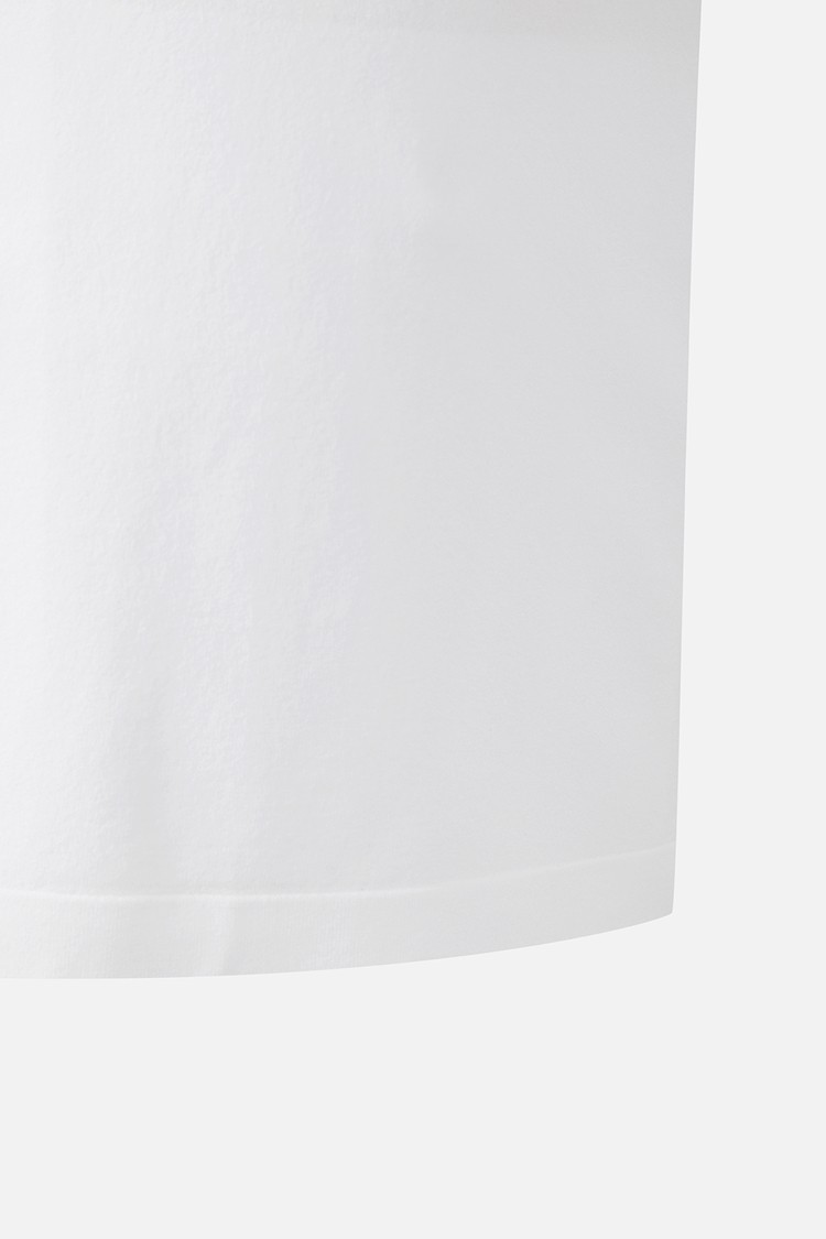 MEN KNIT HYBRID COLLAR SHORT SLEEVE