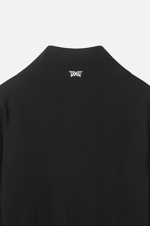 ONE POINT COLLAR-NECK SWEATEREATER