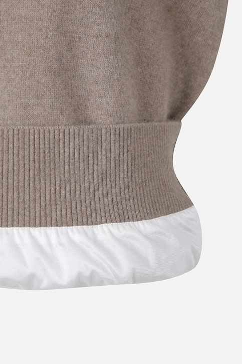 WT WINDPROOF COLLAR NECK SWEATER