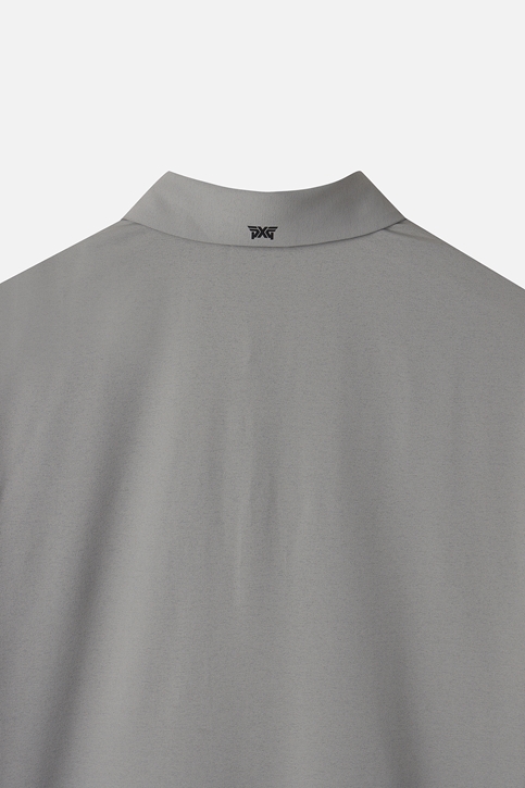 LINE POINT COLLAR SHORT-SLEEVE