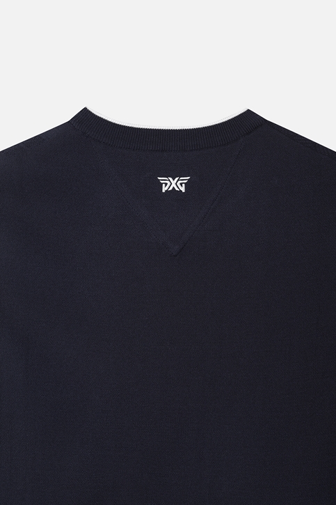 ROUND NECK SWEATER VEST