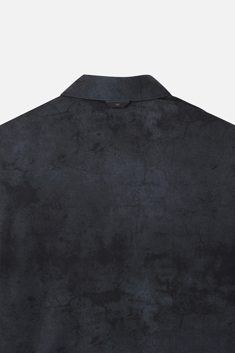 PATTERN COLLAR LONG-SLEEVE