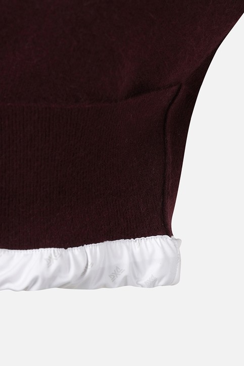 WOMEN WINTER WINDPROOF COLOR POINT SWEATER