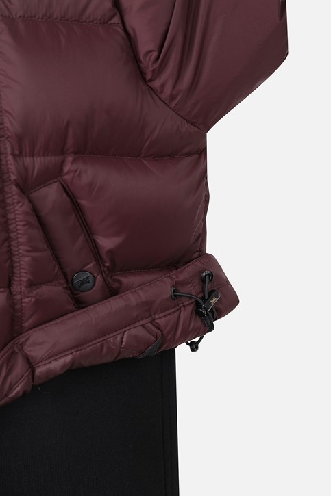 WOMEN WINTER CROPPED DOWN VEST