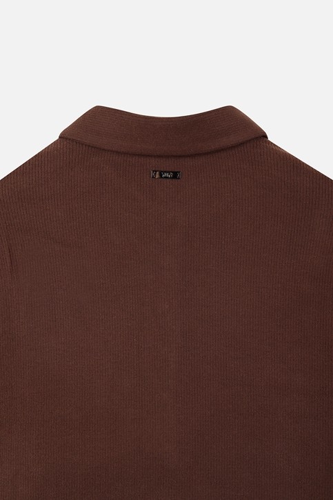 WOMEN TEXTURED LONG SLEEVE